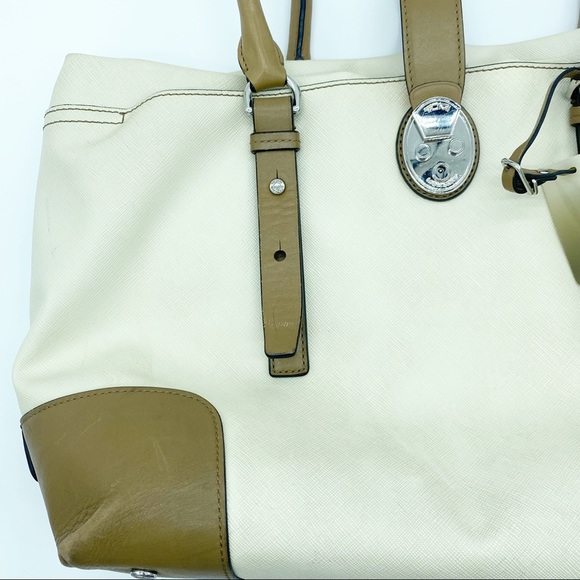 Tumi Turin Shopper Tote Leather Purse - Picture 2 of 13